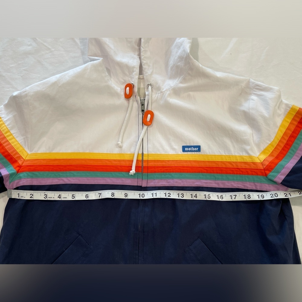 MOTHER | Off The Lip Retro Striped Jacket | M - Picture 5 of 12